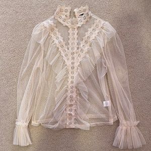 SOLD Lace blouse